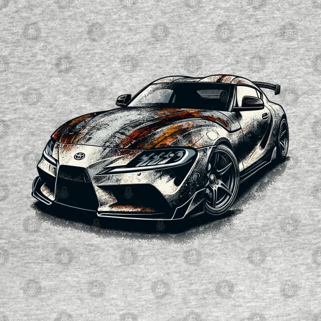 Toyota Supra by Vehicles-Art